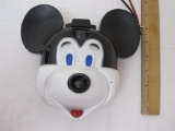 Vintage Mickey Mouse Plastic Camera, 1960s, 9 oz