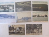 Lot of Vintage Postcards from Greenwood Lake New York/New Jersey including Chapel Island and