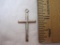 Sterling Silver Cross Pendant, marked .925, 1.3 g