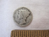 1917-S Silver Mercury Dime, 2.3 g