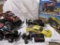 Radio Shack Radio Controlled Rock Runner and Car Crusher II and additional RC Cars and Pieces