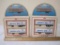 2 Packages Model Power HO Scale Santa Fe Trailers, 2 40' Trailers per package, 13 oz