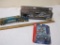 Lot of Jacksonville Jaguars Memorabilia including 1:64 Diecast Car, and 2 Trucks/Trailers, 11 oz