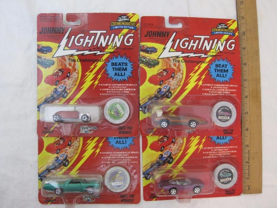 4 Johnny Lightning Commemorative Limited Edition The Challengers Diecast Cars