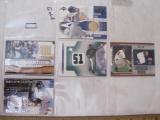 5 Premium Baseball Cards with Game-worn Jerseys and Game-used Bat Pieces