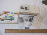 Plastic Model Truck/Moving Van Kits, unassembled, compatible with HO Scale, 10 oz