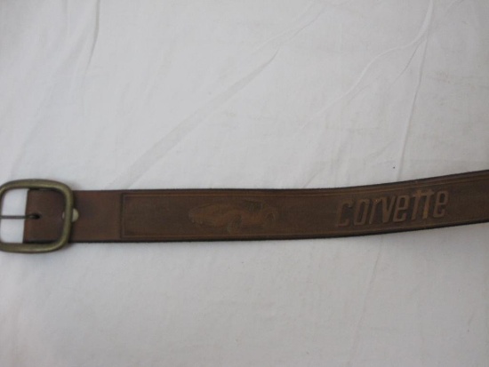 Vintage Leather Corvette Belt, 36", 8 oz