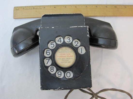 Vintage Bell System Rotary Style Telephone, Western Electric Company, 2 lbs 7 oz