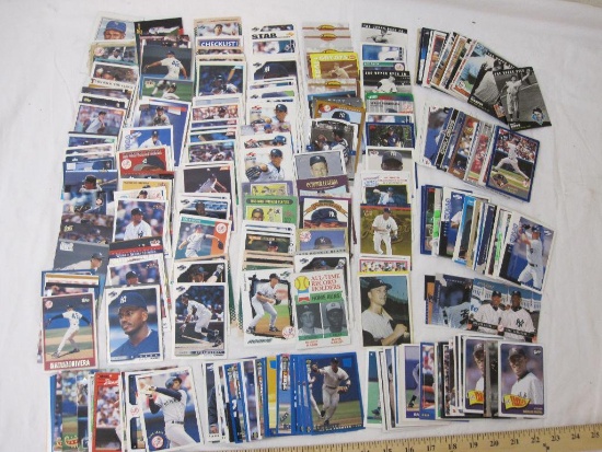 ?Large Lot of Assorted Baseball Cards from Various Brands and Years, some players include: Don