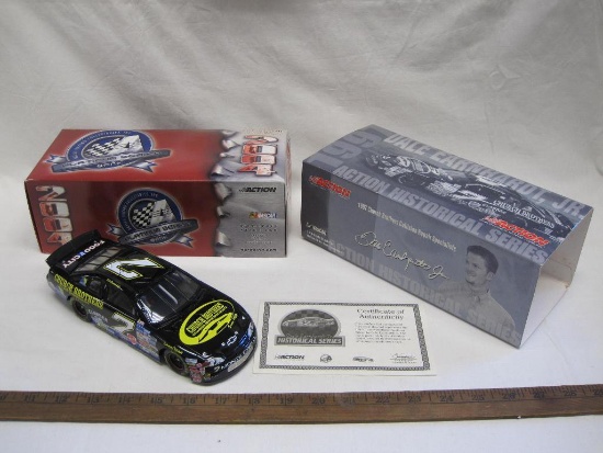 NASCAR Dale Earnhardt Jr. #7 Church Brothers 1997 Monte Carlo, 1:24-scale stock car and locking coin