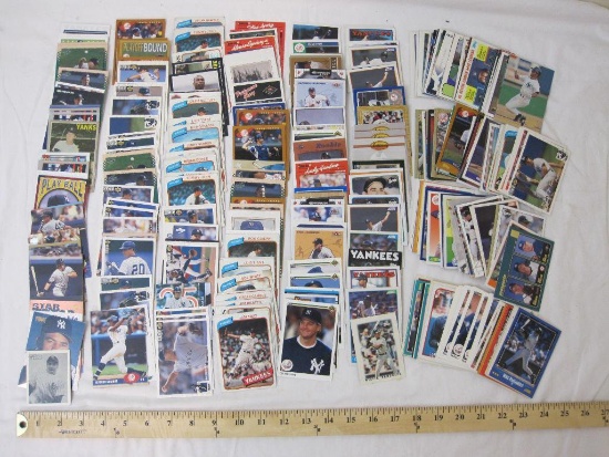 Large Lot of Assorted Baseball Cards from Various Brands and Years, some players include: Ruben