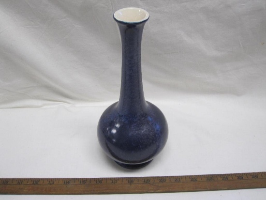 Deep Purple Haeger Bud Vase Style 4132, approx 10.5 inches tall, 1lb 4oz