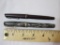 Two Vintage Fountain Pens including Wearever with special alloy nib and Osmiroid 75 Made in England