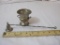 Vintage Sterling Silver Pieces including candle snuffer and small double-handled urn/chalice, 59 g