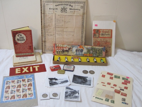 Stamps, Coins, Ephemera and more