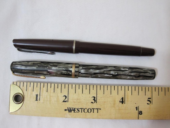 Two Vintage Fountain Pens including Wearever with special alloy nib and Osmiroid 75 Made in England