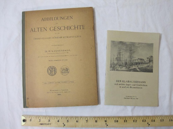 Two Vintage German Books including Der Klabautermann und andere Sagen und Geschichten in und um