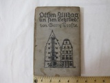 Ottjen Alldag by Georg Droste Vintage German Hardcover Book, 11 oz