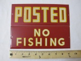 Vintage Metal NOS HY-KO Fine Reflecting Signs including 