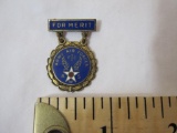 WWII Army Air Force FIC (First Fighting Command) AWS (Aircraft Warning Service) For Merit Sterling