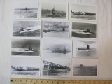 Twelve vintage Warship (submarine) photos, including Trepang, Shark, Srago and Scamp, 1.2 oz
