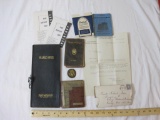 Lot of Personal Effects Belonging to the Late Private Frederick Baer, Chiropodist, 1 lb