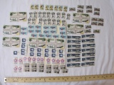 Lot of Vintage US Postage Stamps including America's Wool 6 Cent Stamps, 8 Cent Wildlife
