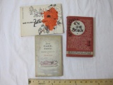 Three Vintage German Hardcover Books including Werner Find Das Rautfch-brenier (1938), Die gute