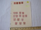 Lot of US Postage Due Stamps, various denominations, 1930s-1970s, 2 oz