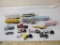 Large Lot of Miniature Trucks and Trailers including Mayflower, Mid-States, and USPS, 1 lb 9 oz