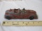 Vintage Metal Fire Truck from Hubley Kiddie-Toy NO. 463, see pictures for condition, 8 oz