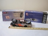 NASCAR Kevin Harvick #29 GM Goodwrench Service/On A Roll 2002 Monte Carlo 1:24-scale Stock Car, NIB,