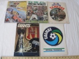 Vintage Sports Programs and Memorabilia including 1984 Inaugural US Grand Prix at the Meadowlands,