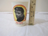 Vintage The Fonz Plastic Drinking Cup, 1977 Paramount Pictures Corporation & Burger King, 2 oz