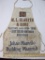 Johns-Manville Building Materials Apron, Central Pennsylvania Advertising, 4 oz