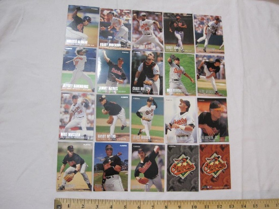 1996 Fleer Baltimore Orioles 20 Card Team Set, 4 oz