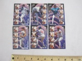 1995 Ultra Fleer Strike Out Kings Baseball Cards, Complete Set of 5 Cards, 2 oz