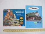 Two Vintage HO Train Catalogs including 1959-60 Revell H-O Train Catalog and Varney 1967, 3 oz