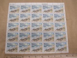 National Parks Centennial 1972 2 cent US Stamps, full sheet 1451