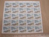 National Parks Centennial 1972 2 cent US Stamps, full sheet 1451