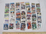 Lot of Assorted Baseball Cards from various years and brands, over 200 cards including Brian Hunter,