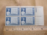 4 US 3 cent Abraham Lincoln Stamps, 978