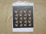 Neuter or Spay 2002 37-cent US Stamps, 3670-3671 intact sheet of 20