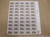 Scott 1500 Full Sheet of 1973 Progress in Electronics 6 cent US Stamps