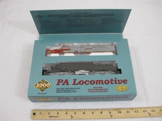Proto 2000 PA Locomotive HO Scale AT&SF #73, Santa Fe, in original box, Life-Like Trains, 1 lb 14 oz