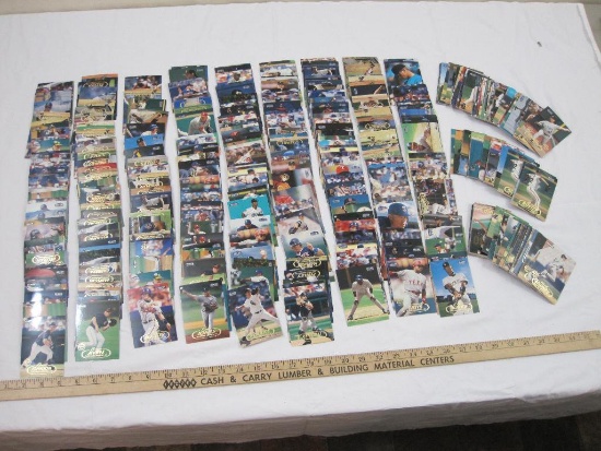 Assorted Baseball Cards from 1998 Fleer including Javier Valentin, Russ Johnson, Jason Kendell, and