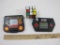 Lot of 3 Handheld Games including Rubix Cube and Electronic Midway Mortal Kombat (1988) and