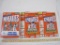Three Vintage Wheaties Cereal Boxes including 2 Power Hitters and 1 NYY World Series Champions, all