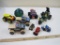 Lot of Toy Cars and Trucks including Strottman Wood Monster Trucks, Soma Ltd Int, and more, 3 lbs 7