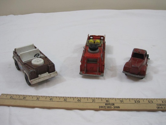 Three Toy Cars from Tootsie and Majorette, 1 lb
